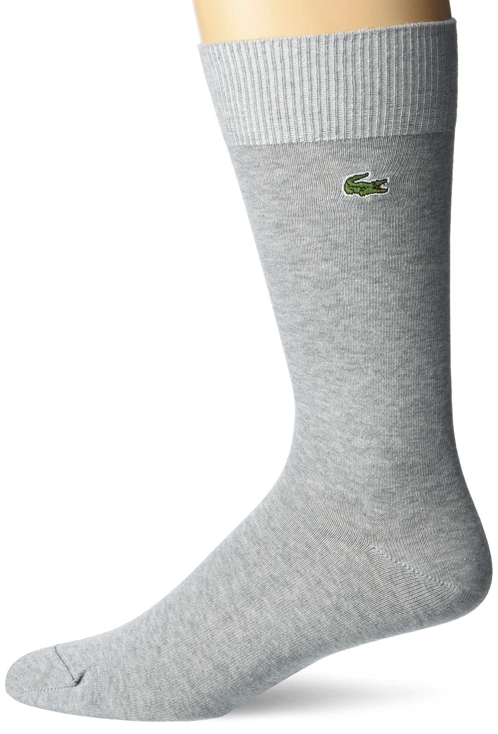 Lacoste Cotton Jersey Tube Socks in Gray for Men - Lyst