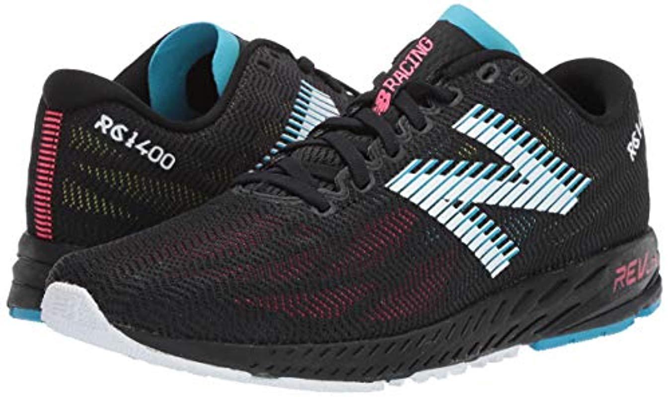 New Balance 1400v6 Running Shoe in Black/Blue (Black) - Save 81% | Lyst