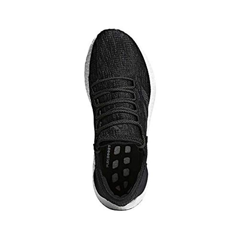 adidas men's pureboost running shoes black