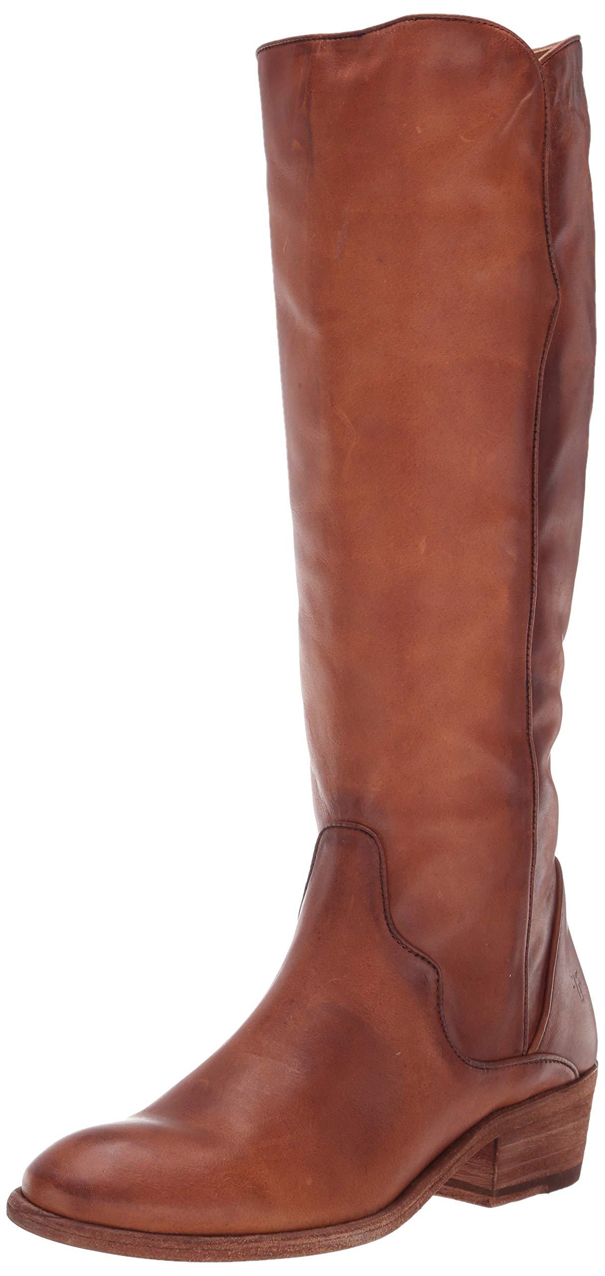 frye carson piping tall boot