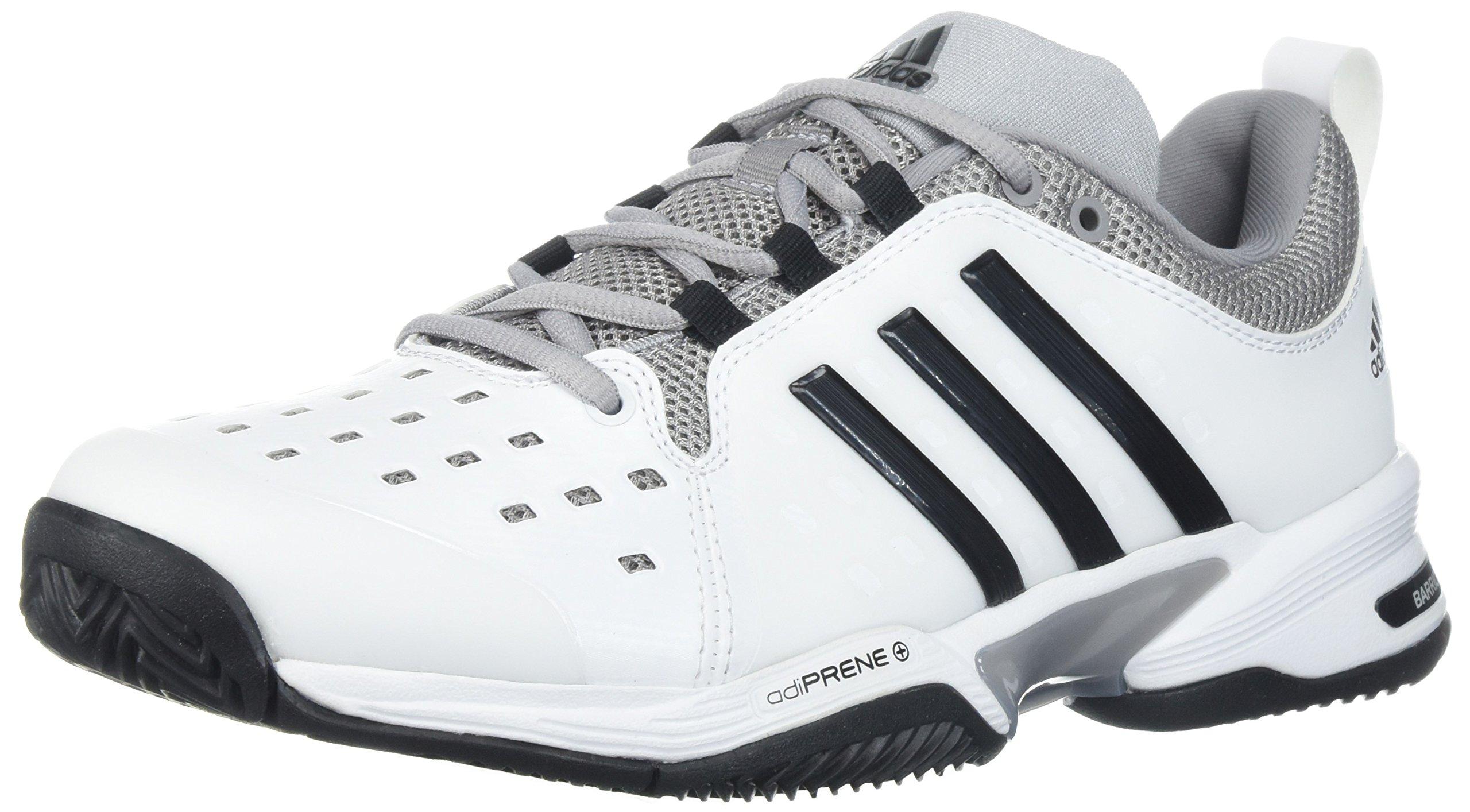 adidas Barricade Classic Wide 4e Tennis Shoe,white/black/mid Grey,4 Us for  Men | Lyst