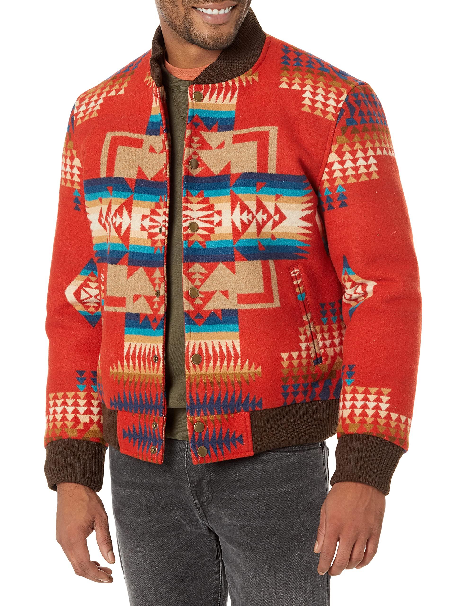 Pendleton Quilted Wool Jacket in Red for Men Lyst