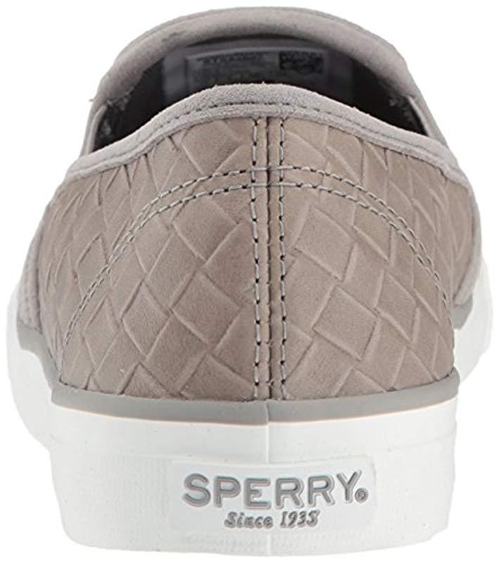 sperry women's seaside woven sneaker