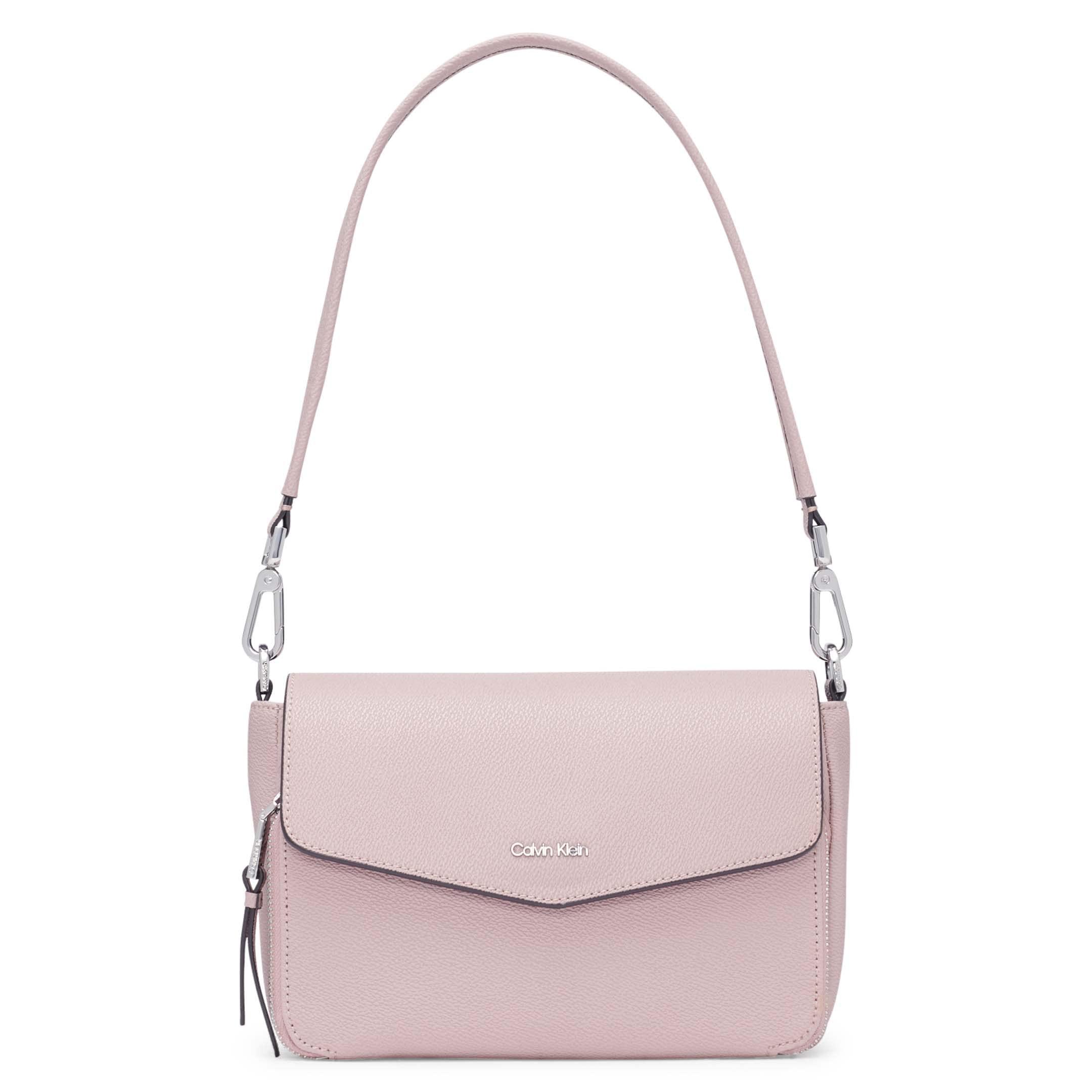 Calvin Klein Ava Novelty Demi Shoulder Bag in Pink | Lyst