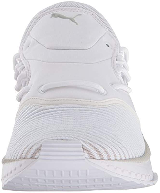 puma tsugi shinsei evoknit white