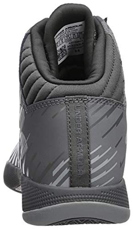 Under Armour Synthetic Ua Jet Mid Basketball Shoes in Graphite/Charcoal  (Gray) for Men | Lyst