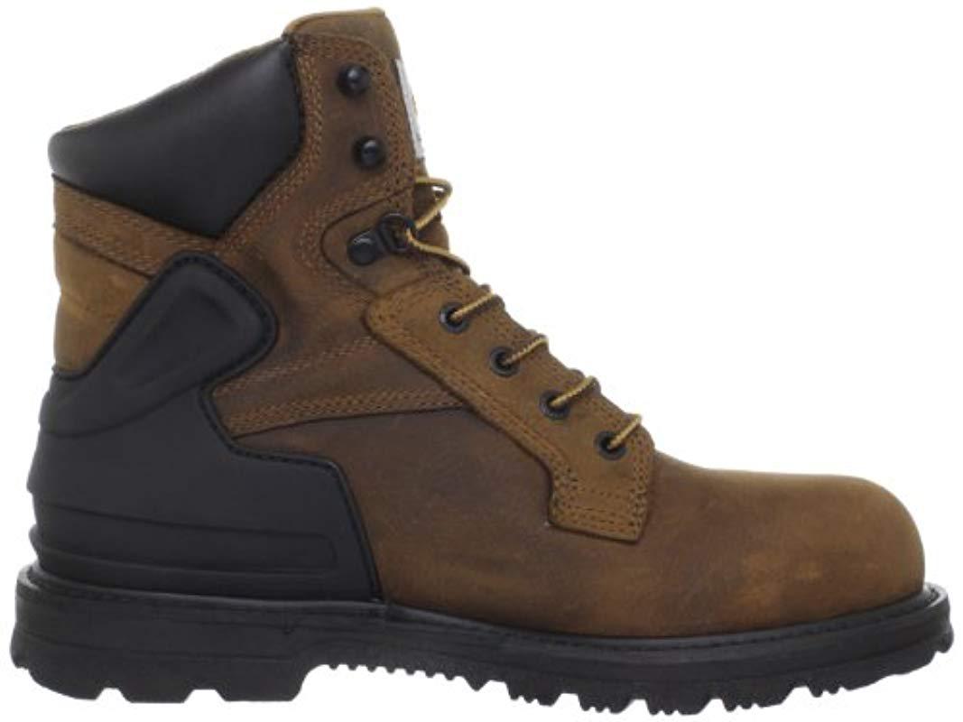 Carhartt Leather Cmw6220 6 Steel Toe Work Boot in Brown for Men Save