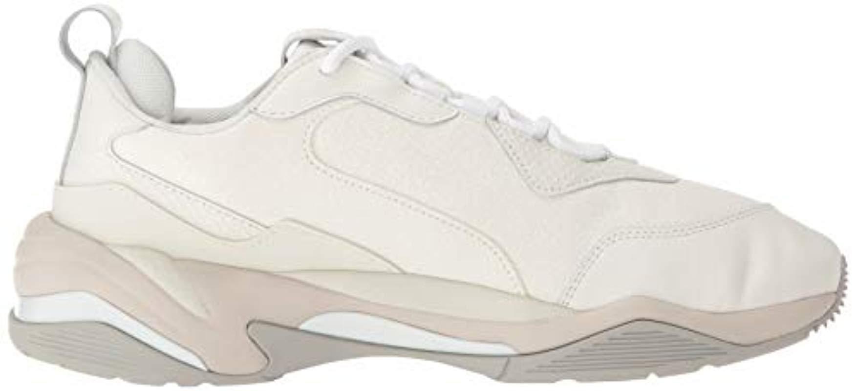 puma thunder leather white