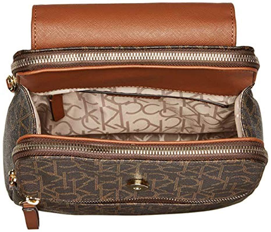 calvin klein signature elaine backpack