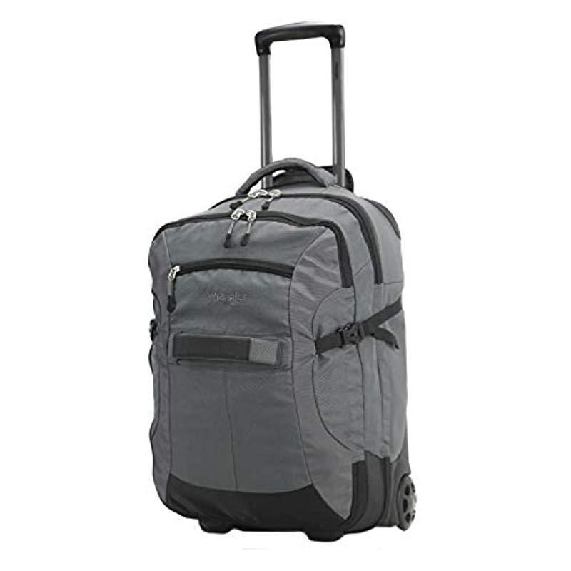 wrangler 20 upright rolling duffel