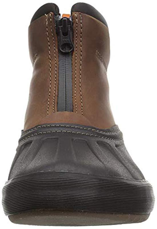 Clarks Leather Bowman Top Ankle Boot in 