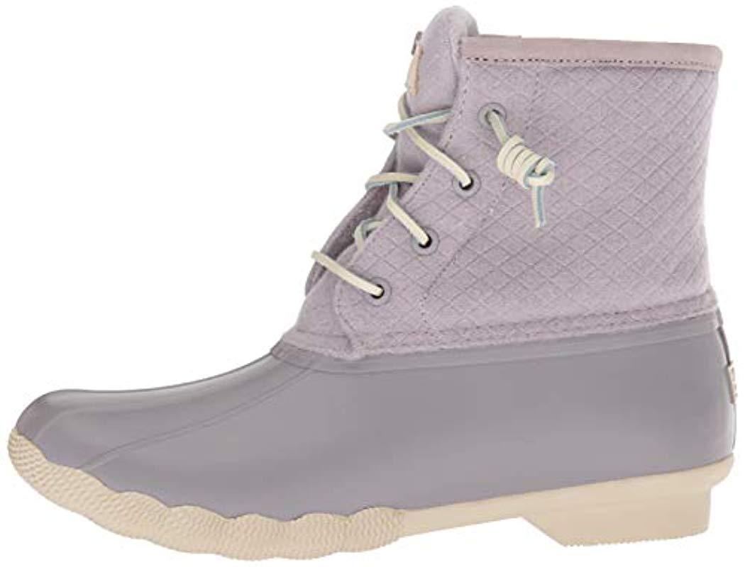 sperry purple boots