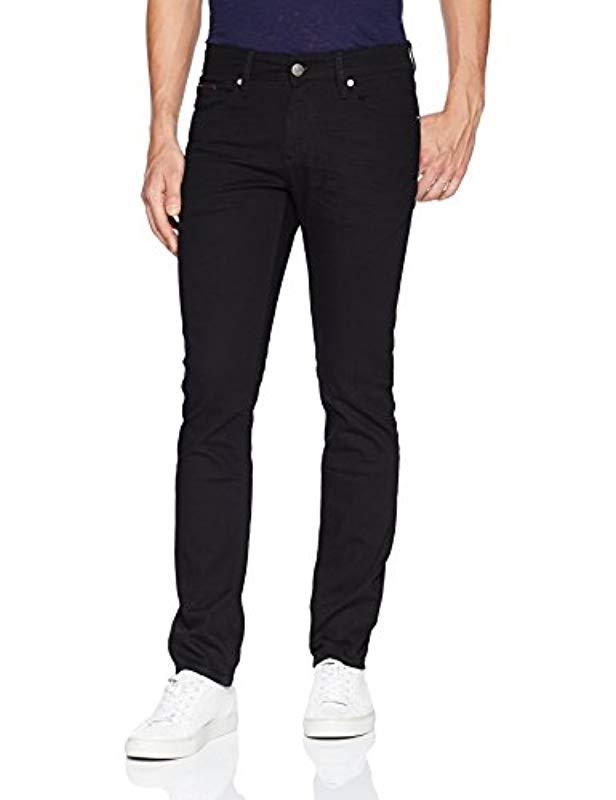 Tommy Hilfiger Denim Original Scanton Slim Fit Jeans in Black for Men ...