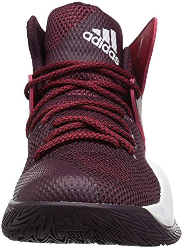 maroon and white basketball shoes