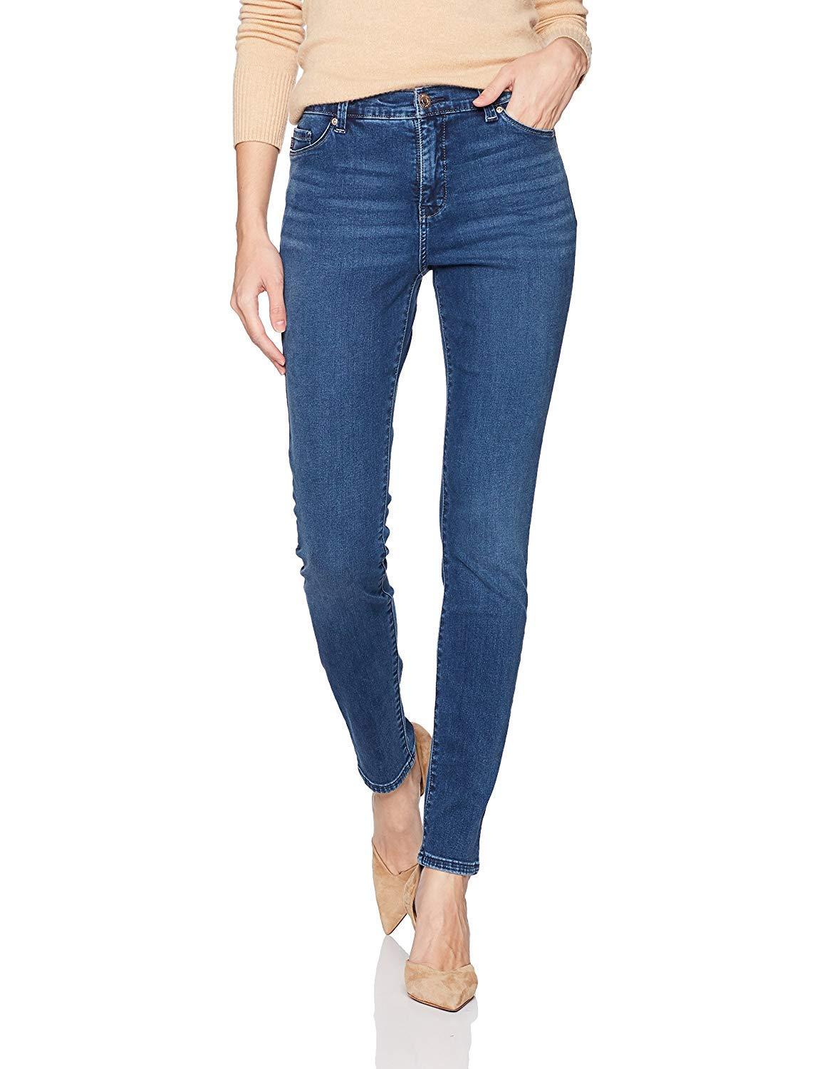slimming fit rebound slim straight leg jeans