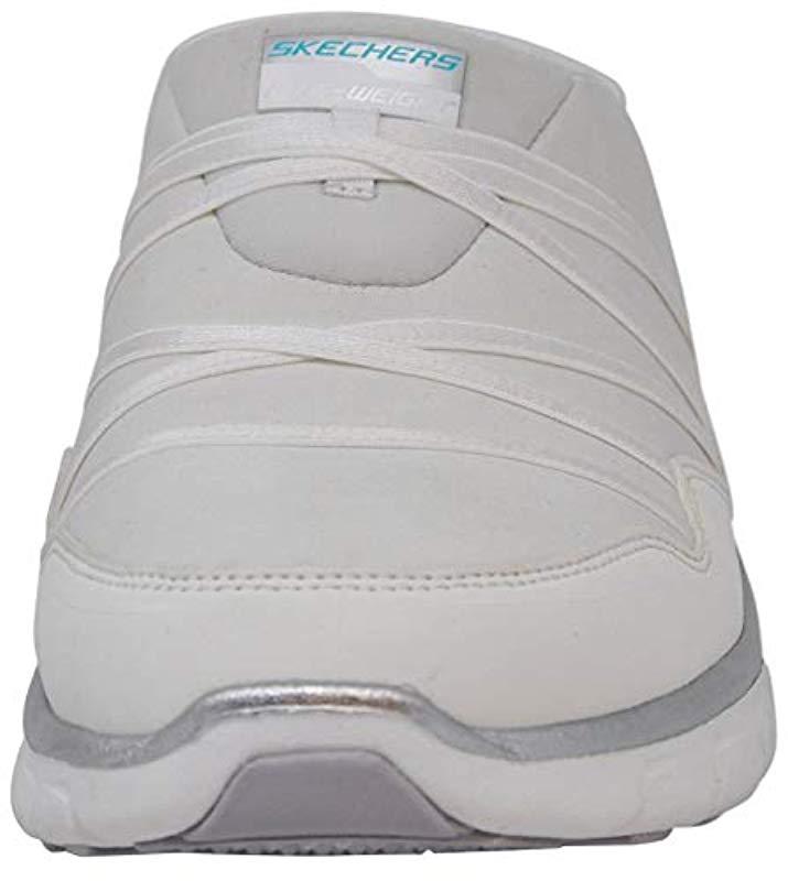 skechers air streamer slip on mule
