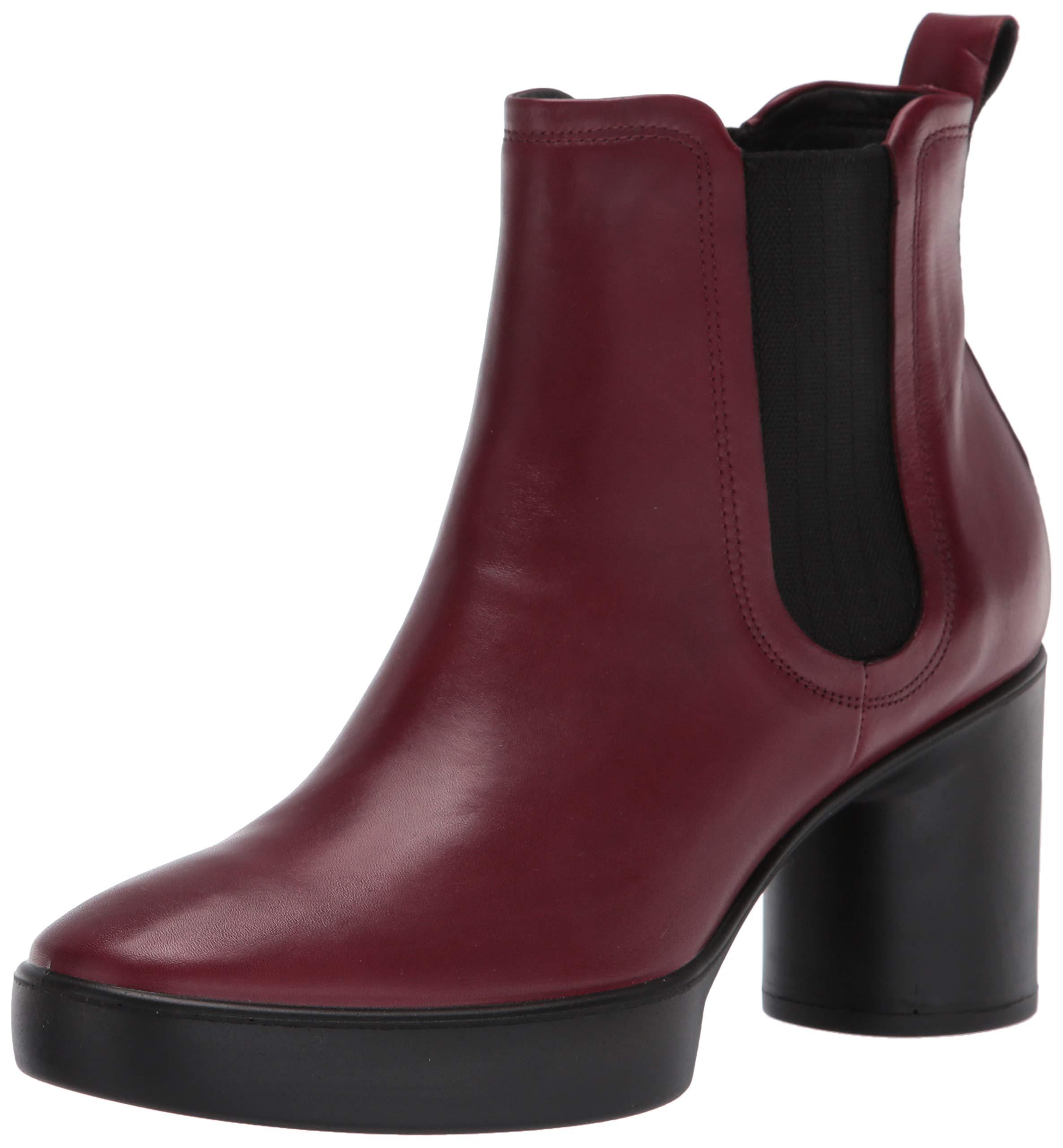 Ecco Leather Shape Sculpted Motion 55 Chelsea Ankle Boot Fashion in ...