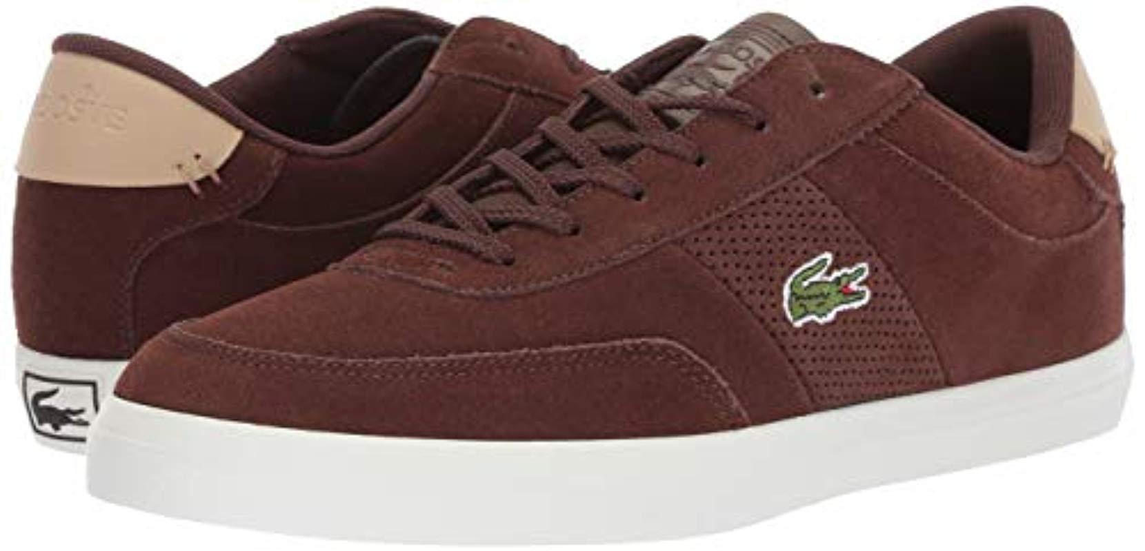 Lacoste Court-master Sneaker in Brown 
