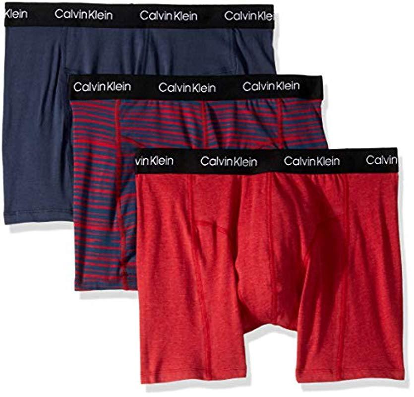Calvin Klein Boxer Briefs 3 Pack - New Calvin Klein 3-Pack Boxer Briefs ...