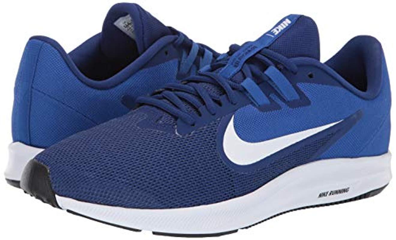 Nike Downshifter 9 Running Shoes in Blue for Men | Lyst