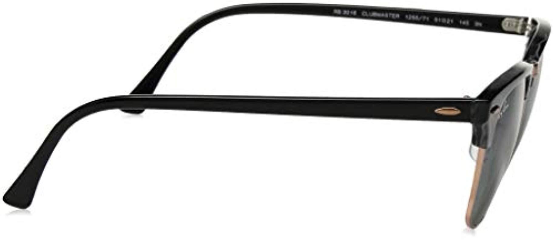 Ray Ban Clubmaster Square Sunglasses Spotted Grey Green 50 4 Mm In Gray Lyst Ray Ban Clubmaster Square Sunglasses Spotted Grey Green 50 4 Mm In Gray Lyst