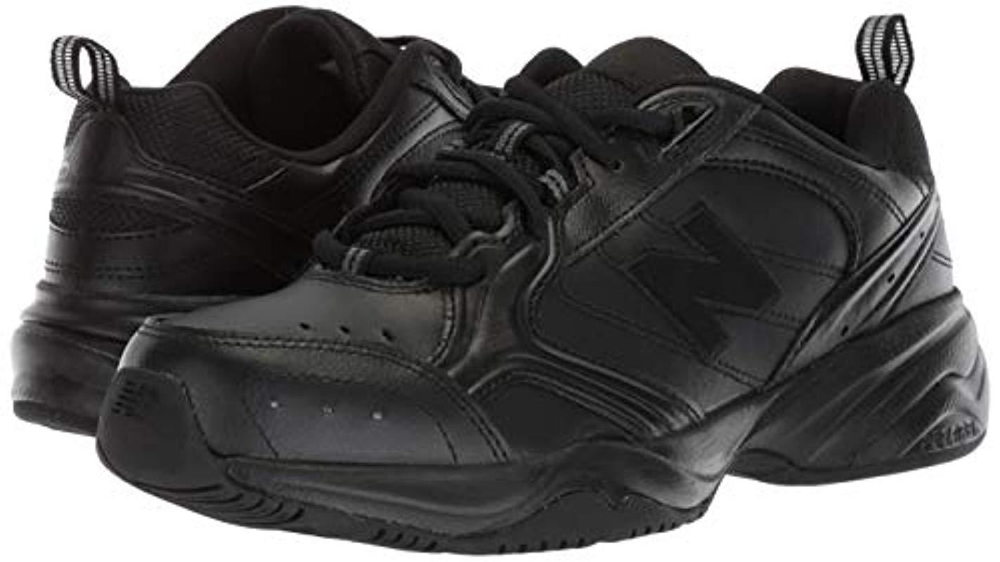 New Balance 624 V2 Casual Comfort Cross Trainer in Black | Lyst
