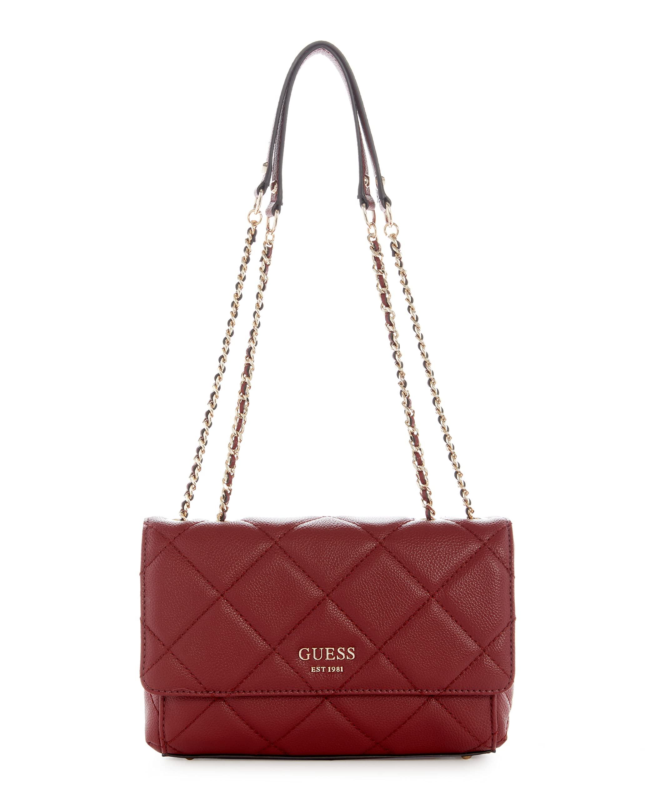 Guess Fantine Convertible Crossbody Flap in Red | Lyst