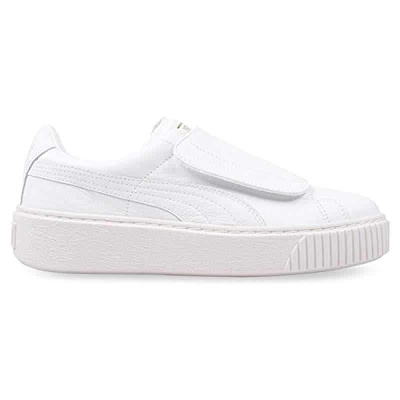 puma basket platform strap wn puma basket platform strap wn