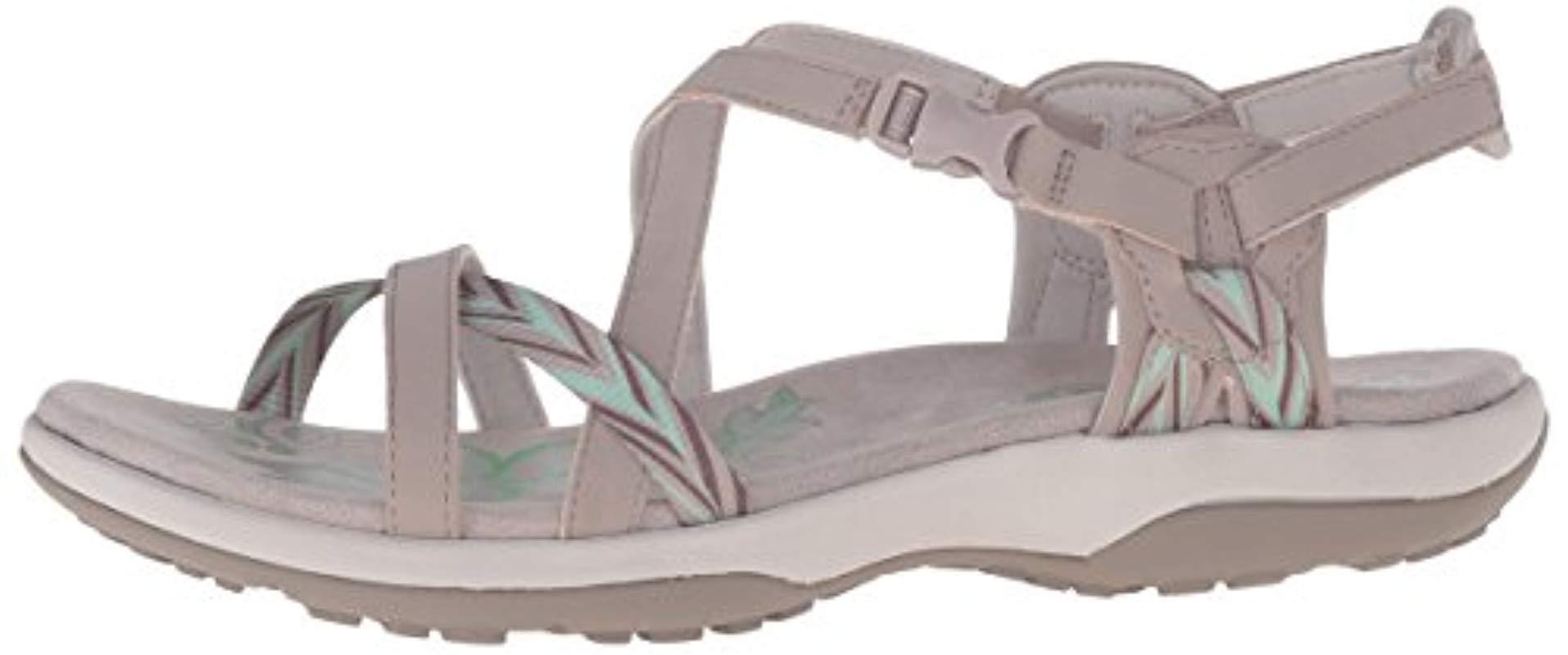 skechers women's reggae slim keep close gladiator sandal
