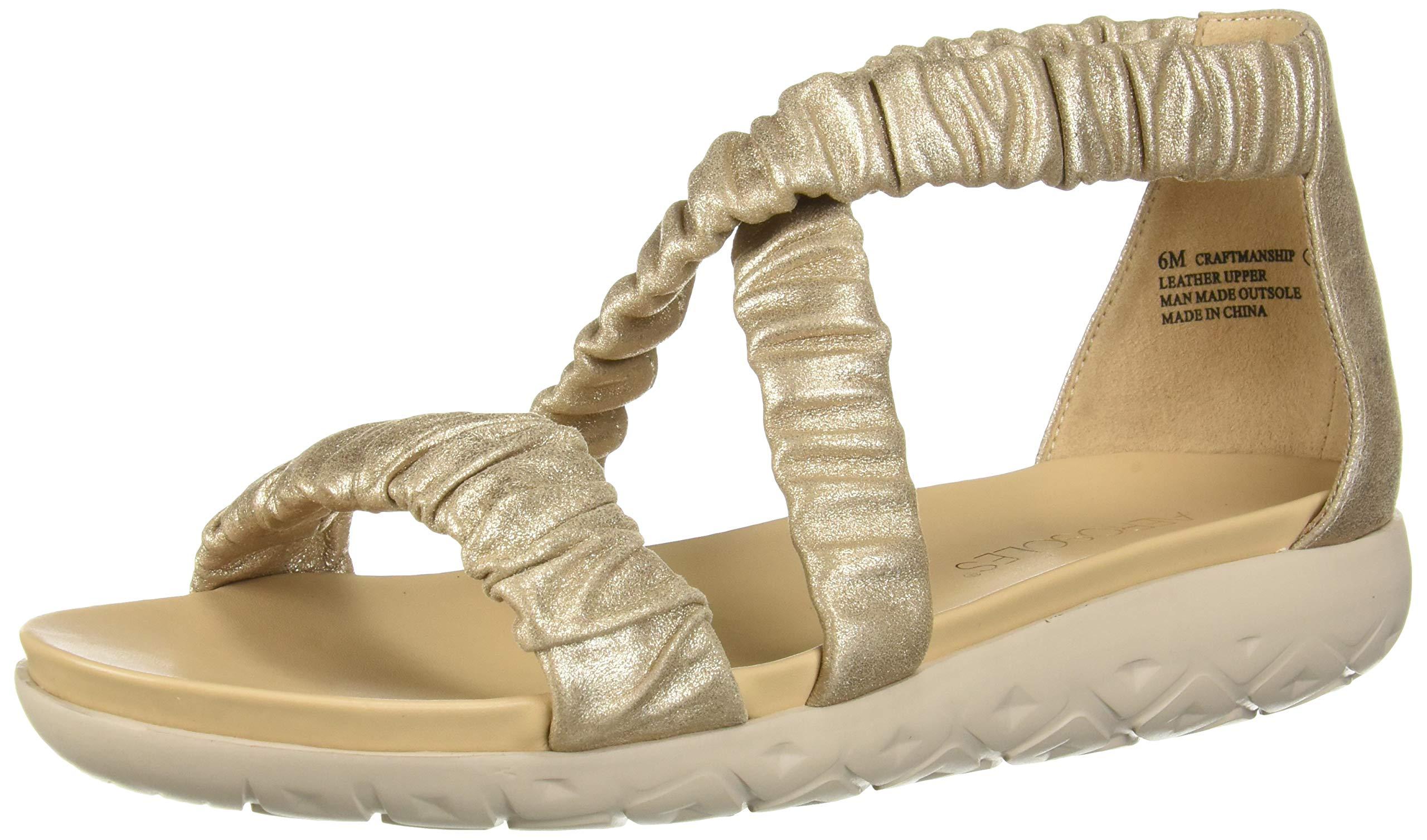 aerosoles metallic sandals