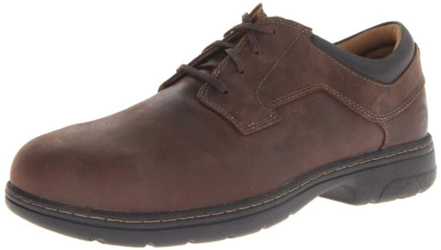 Timberland Branston Brown Oxford Work Shoe in Brown for Men - Lyst
