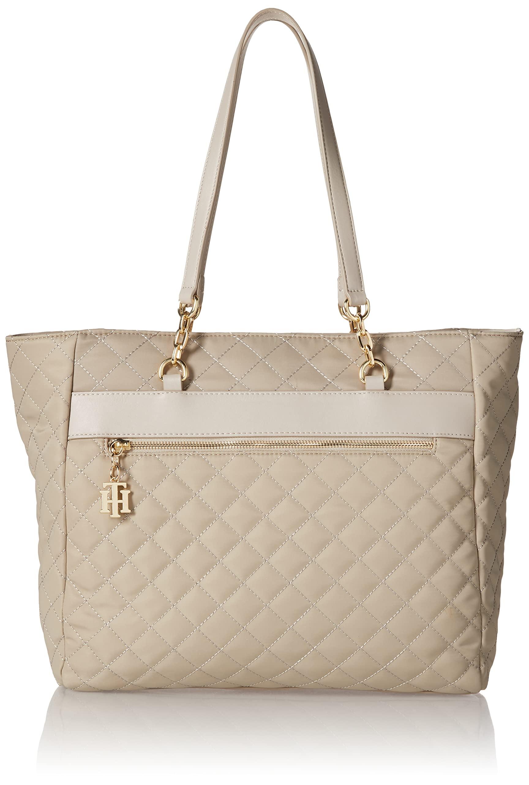 Tommy Hilfiger Womens Charming Tote in Stone (Natural) | Lyst