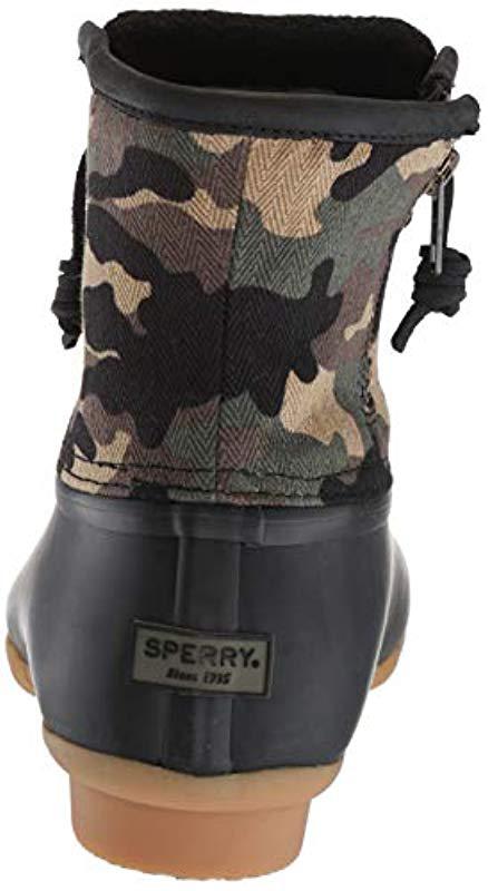 sperry camo duck boots