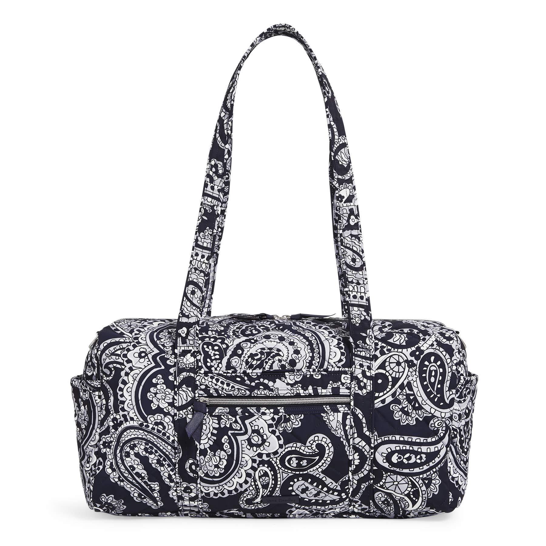 Vera Bradley Synthetic Performance Twill Small Travel Duffel Travel Bag ...