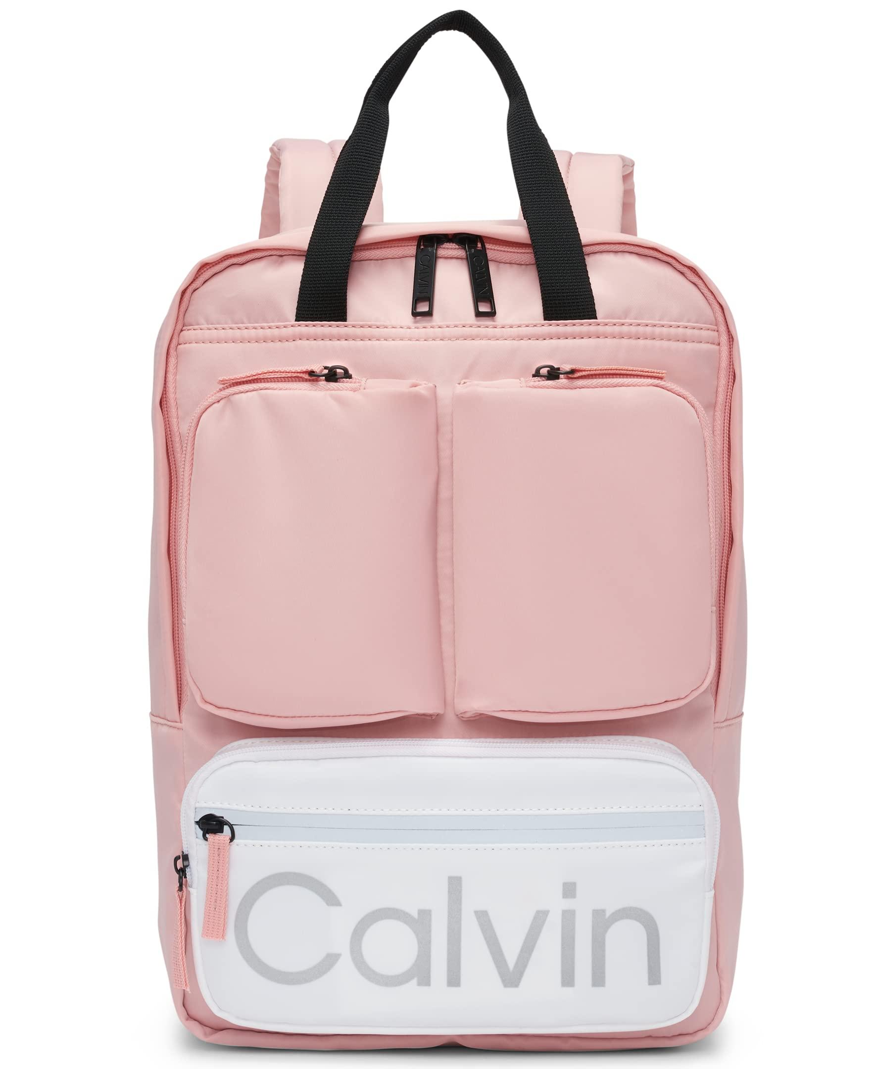 Calvin Klein Casual Lightweight Backpack in Pink | Lyst