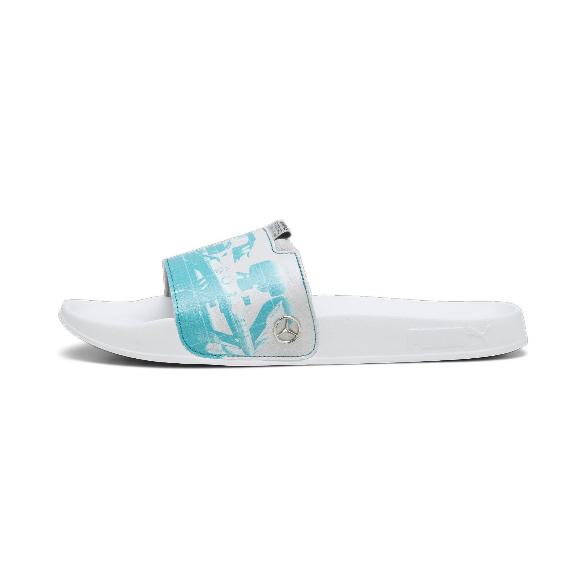 PUMA Amg Petronas Leadcat 2.0 Slide Sandal in Blue for Men Lyst UK