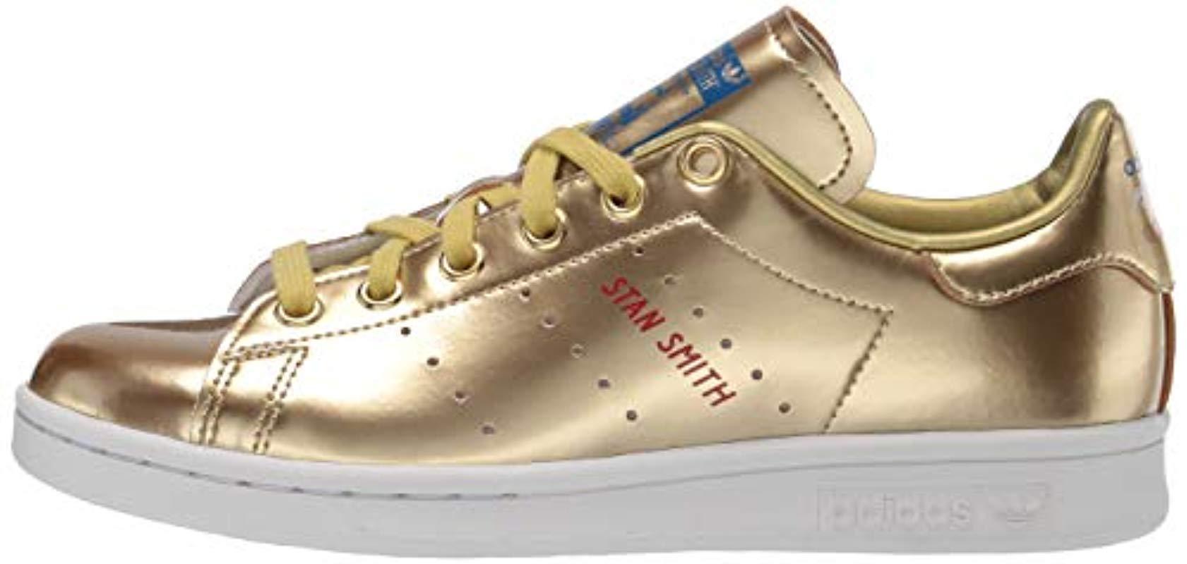 stan smith men gold