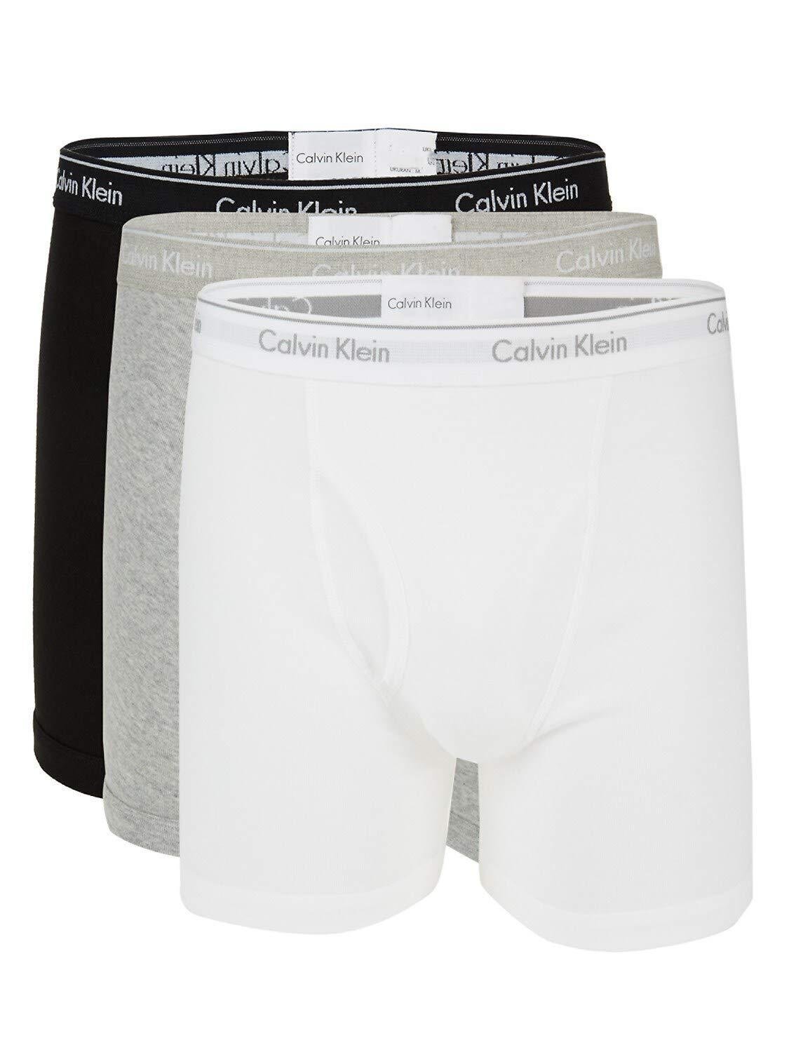 Remmen Twee graden toelage Calvin Klein 100% Cotton Boxer Briefs in White for Men | Lyst
