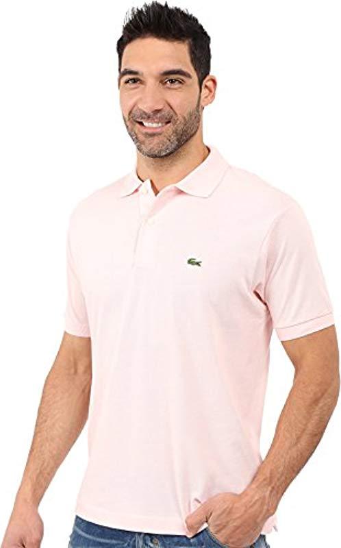 Lacoste flamingo pink polo Clearance