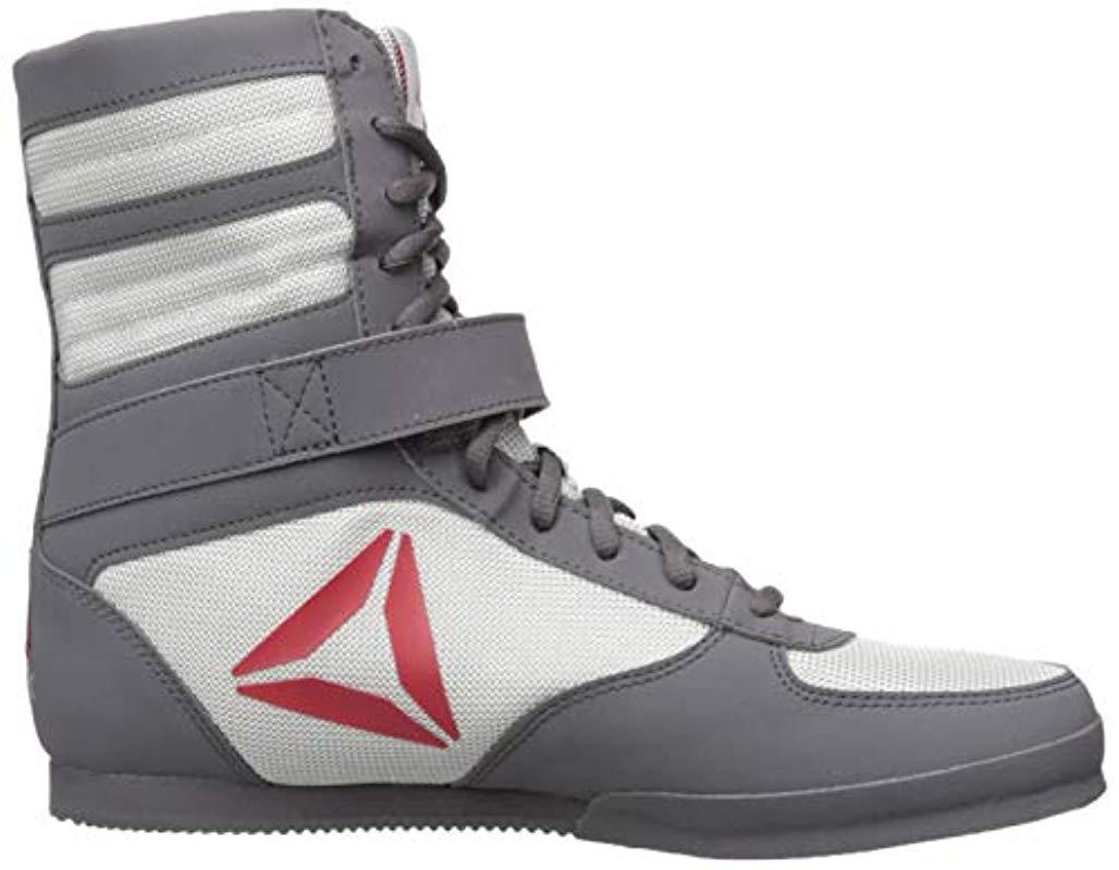 Reebok Boxing Boot-buck Cross Trainer in Gray for Men | Lyst