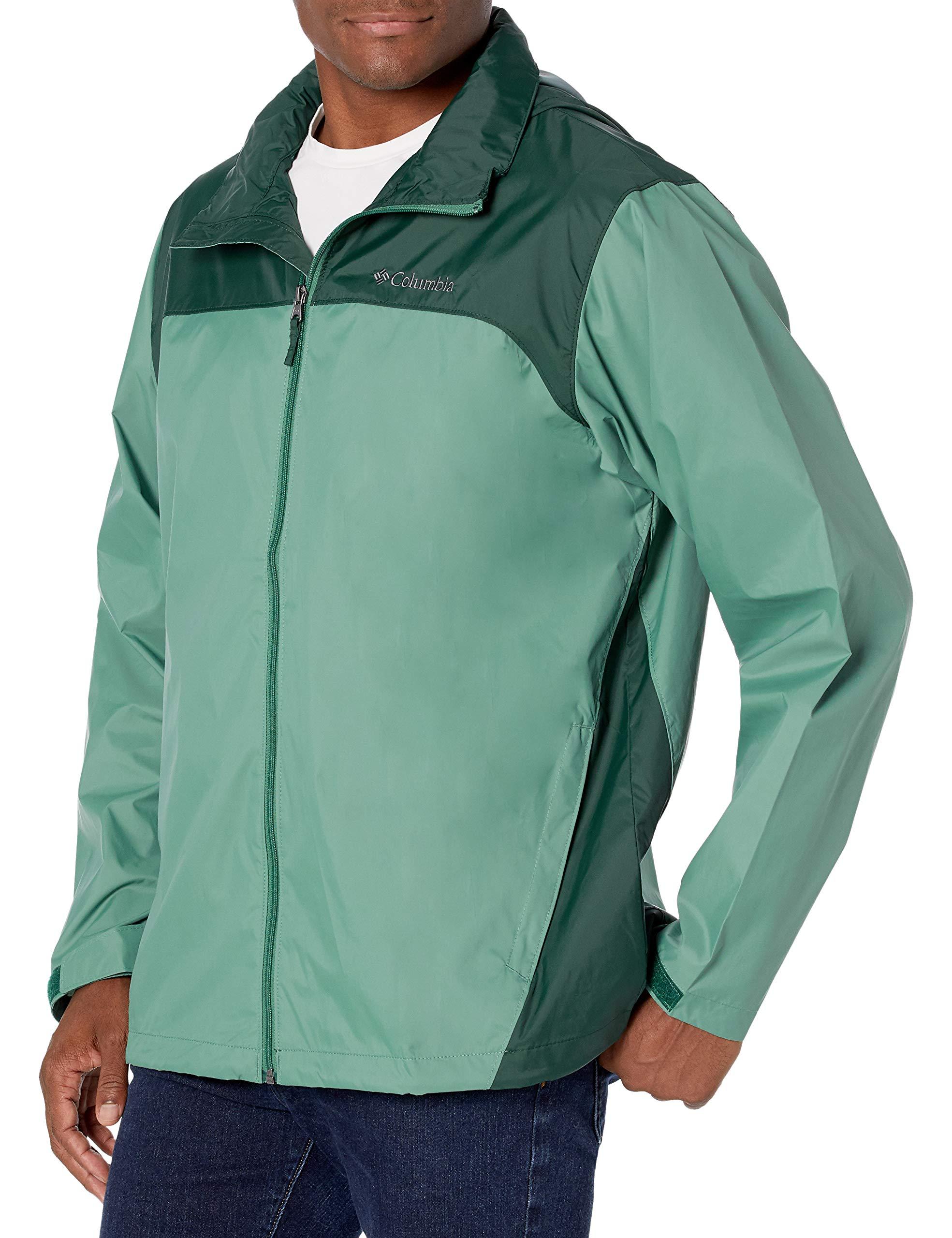 Columbia Big & Tall Glennaker Lake Frontzip Rain Jacket With Hideaway