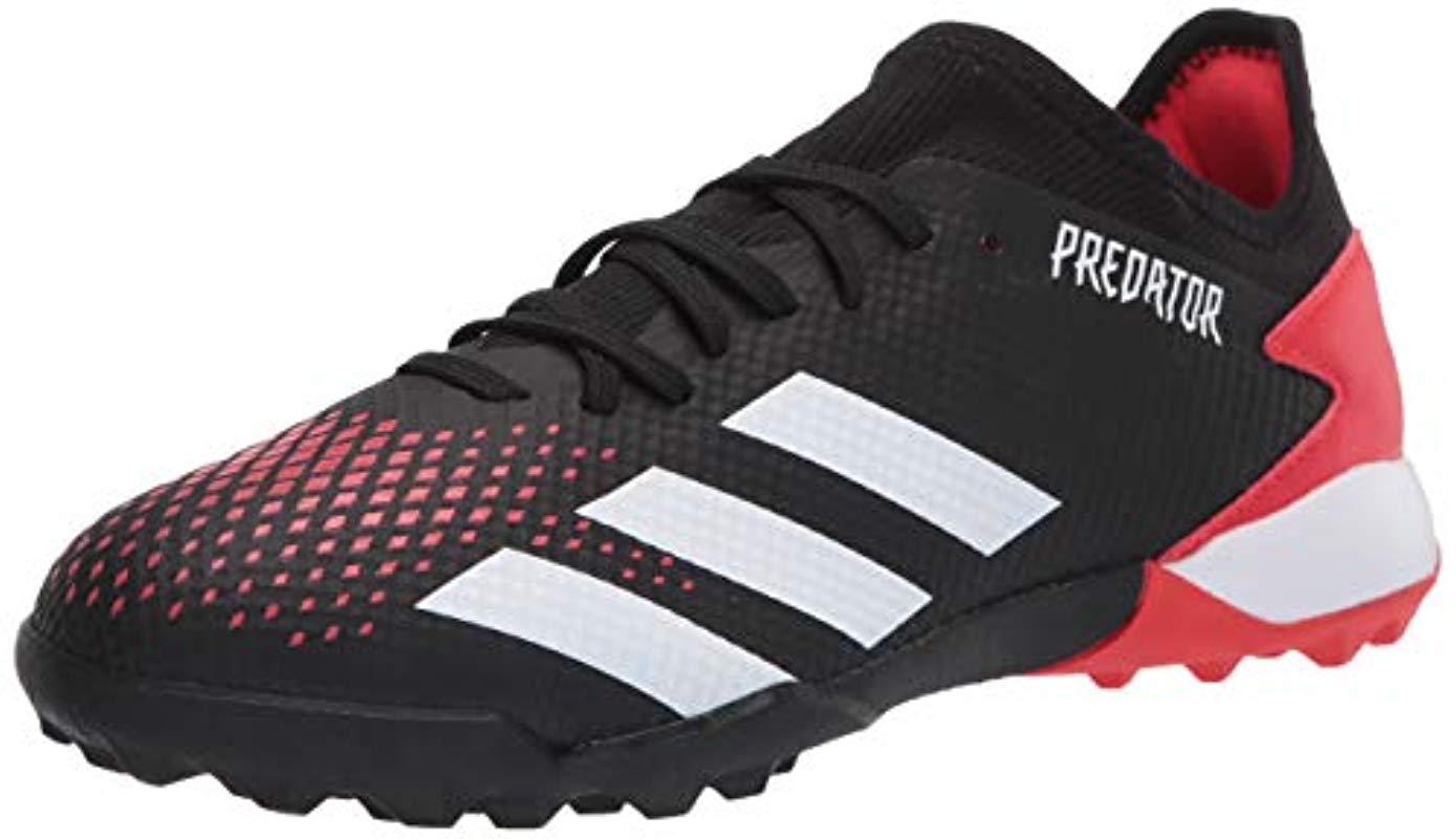 adidas Predator 20.3 Turf Soccer Shoe in Black for Men | Lyst