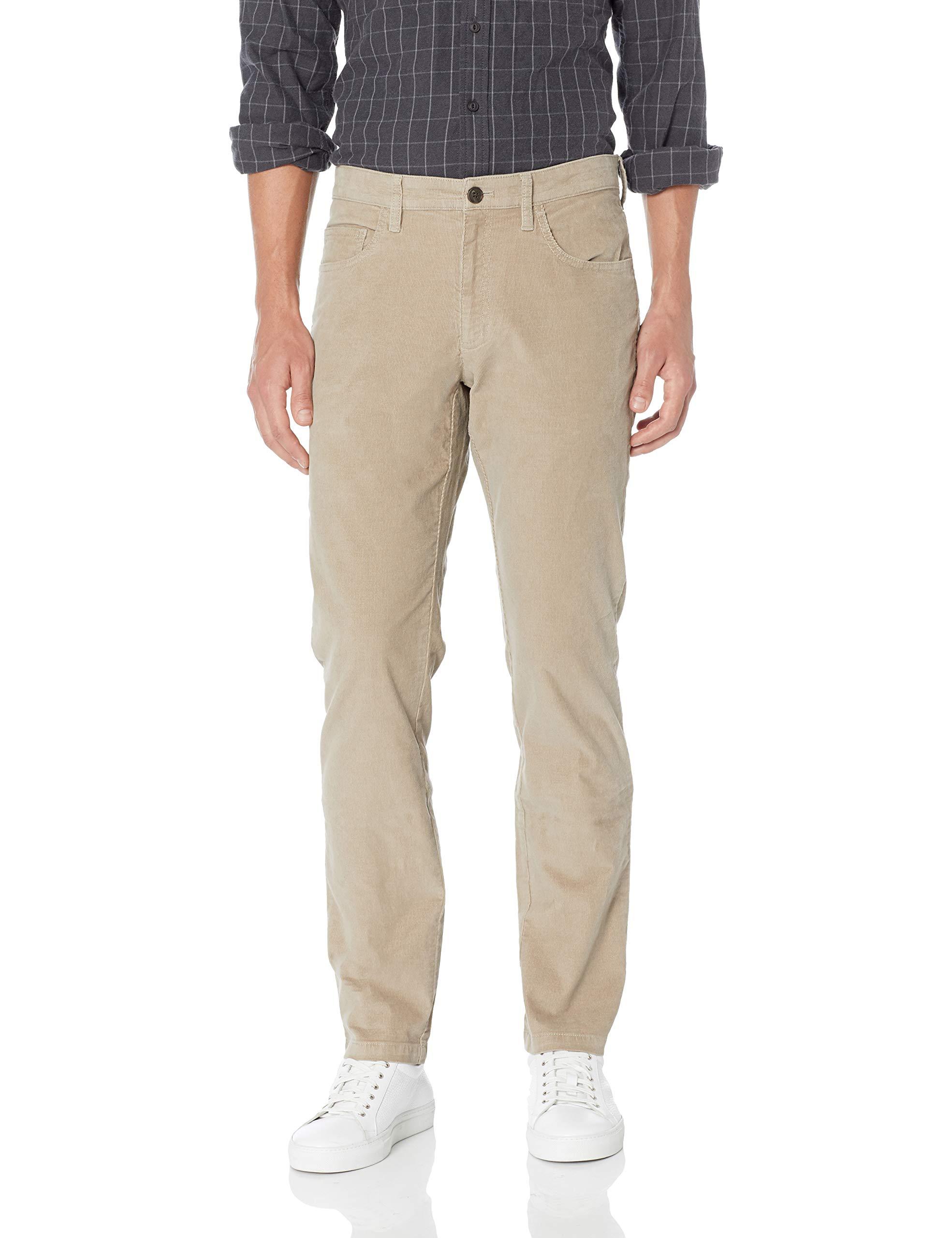 Goodthreads Slim-fit 5 Pocket Corduroy Pant in Light Khaki (Natural ...