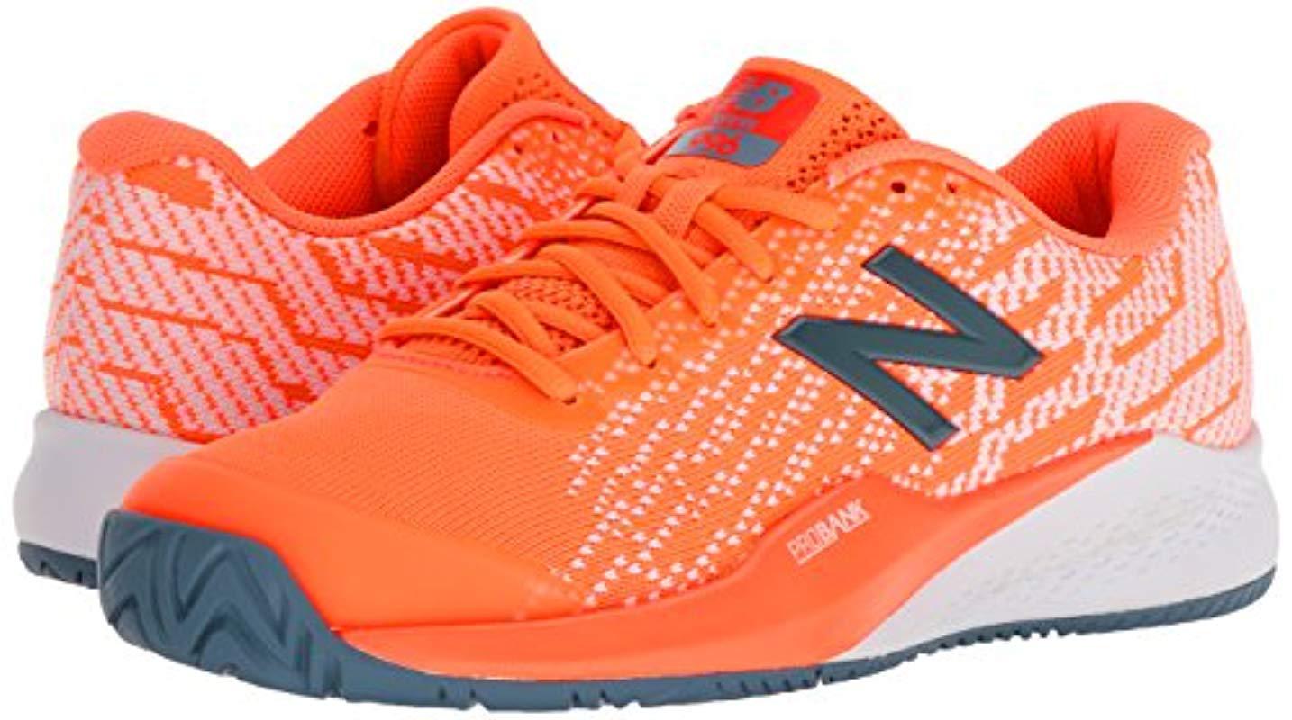 New Balance Wc996ws Running Shoes in Orange | Lyst