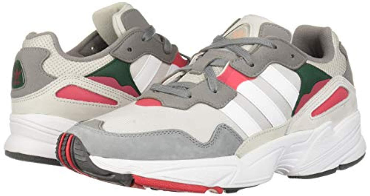 Adidas Originals Yung 96 Running Shoe Shock Red Black White 9 5 M Us For Men Lyst