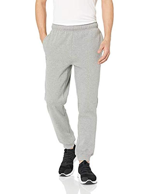 Exclusive Starter Mens Jogger Sweatpants with Pockets Vapor Grey Heather with Embroidered Logo Large//Long