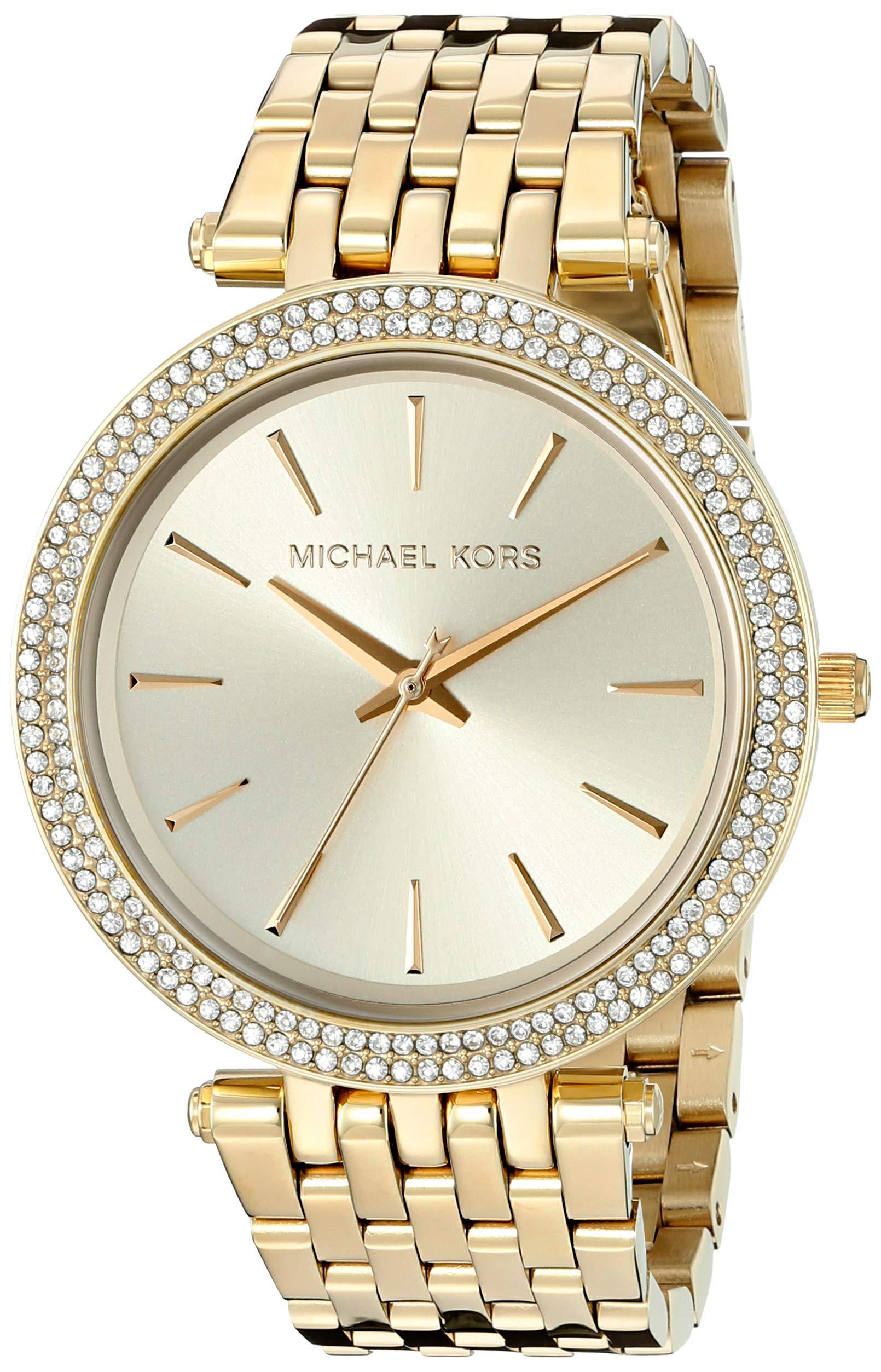 michael kors darci watch gold