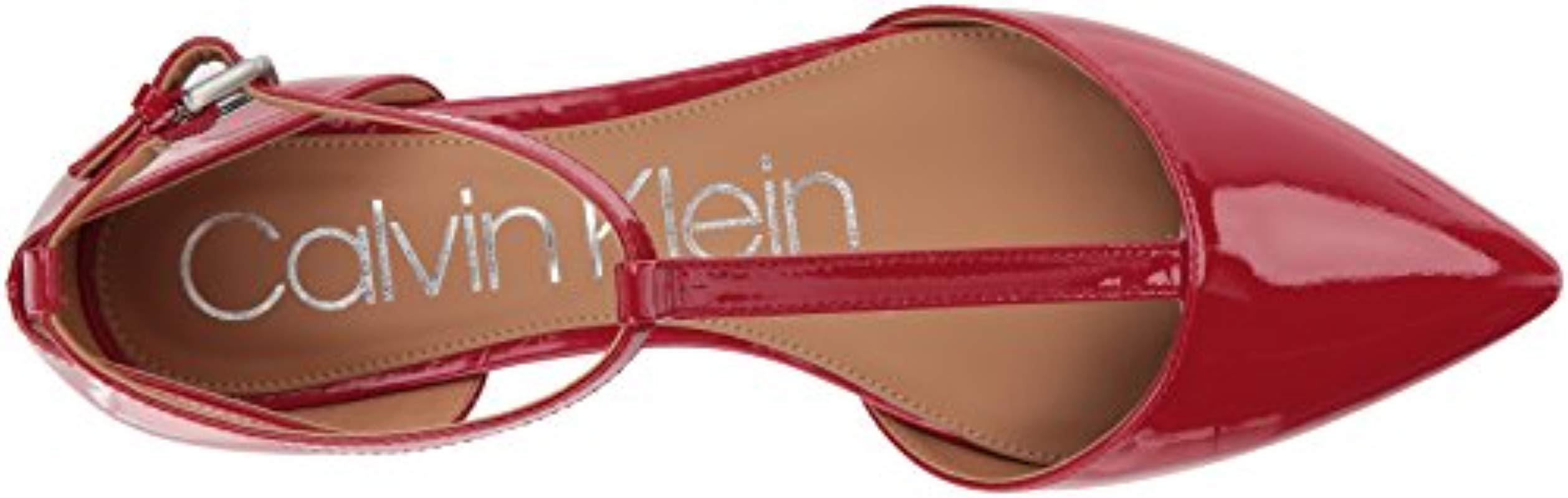calvin klein women's ghita ballet flat