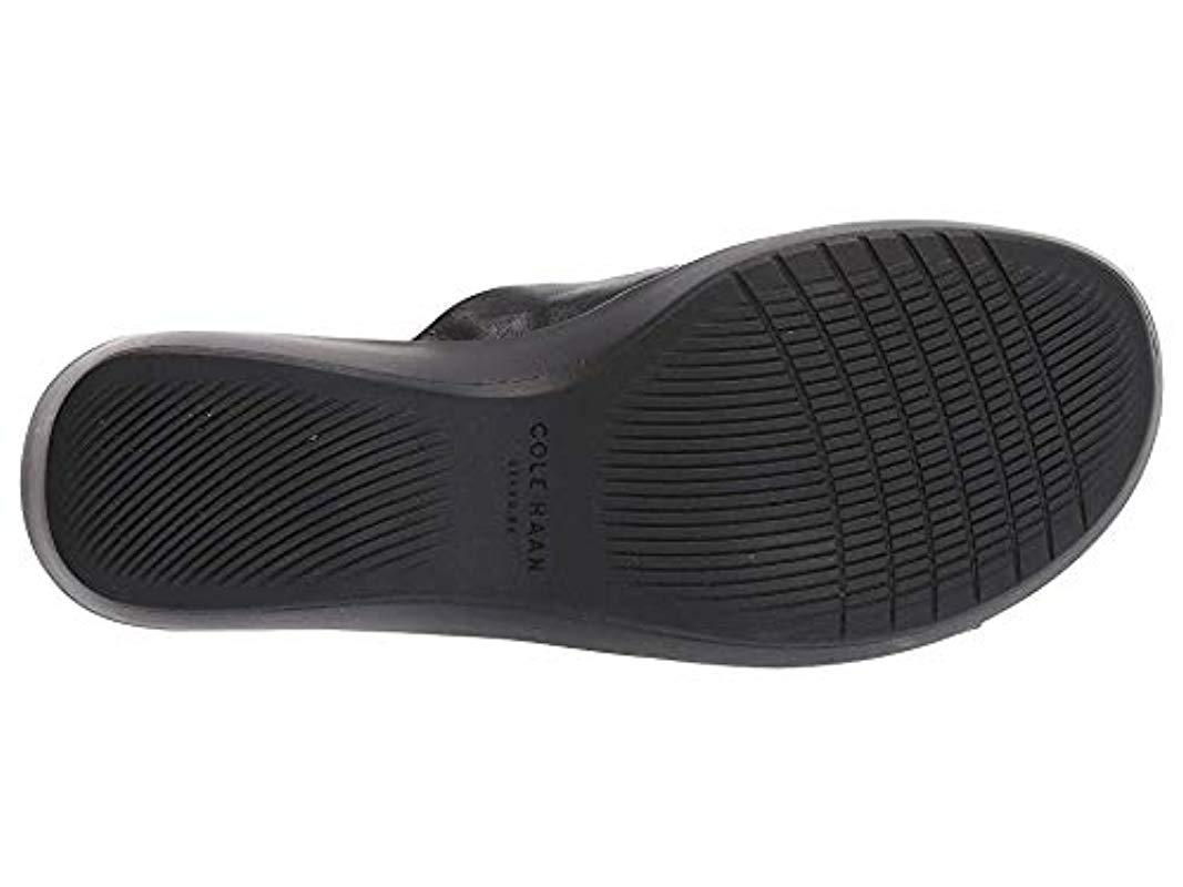 cole haan aubree grand knotted slide sandal