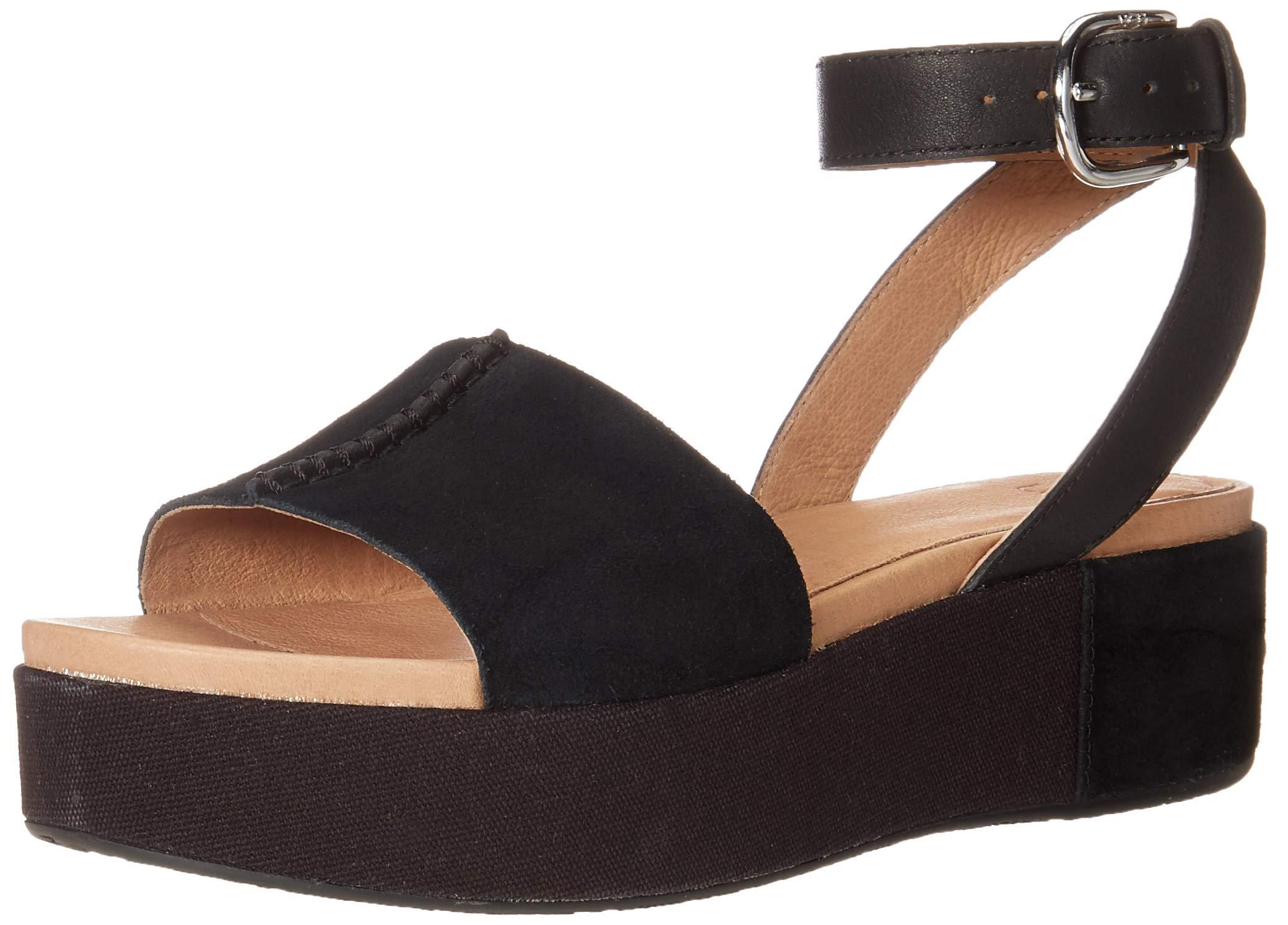 UGG Suede Chapala Leather in Black | Lyst
